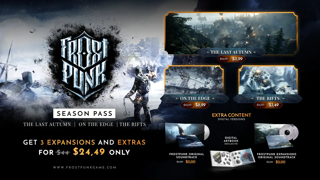 Frostpunk catalog card