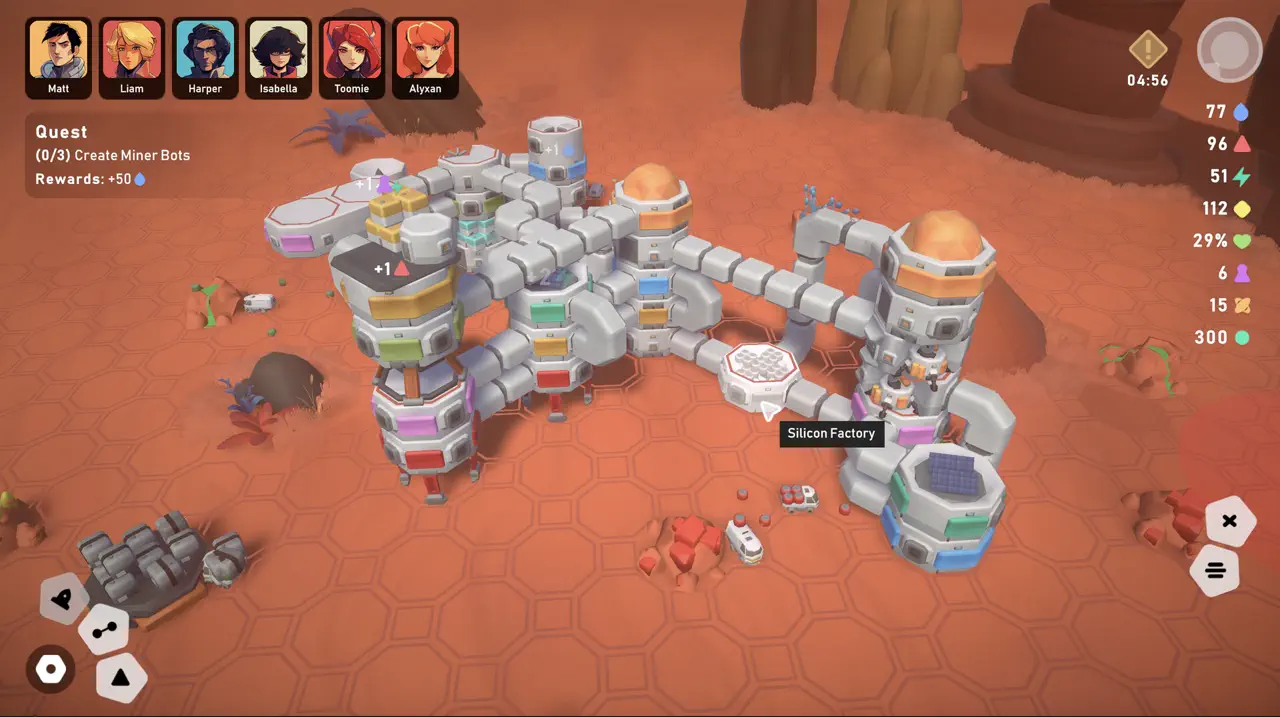 Stellar Settlers: Space Base Builder catalog card